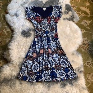 Anthropologie Meadow Rue Floral Dress